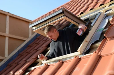 Pose de fenêtres de toit Velux à Auppegard